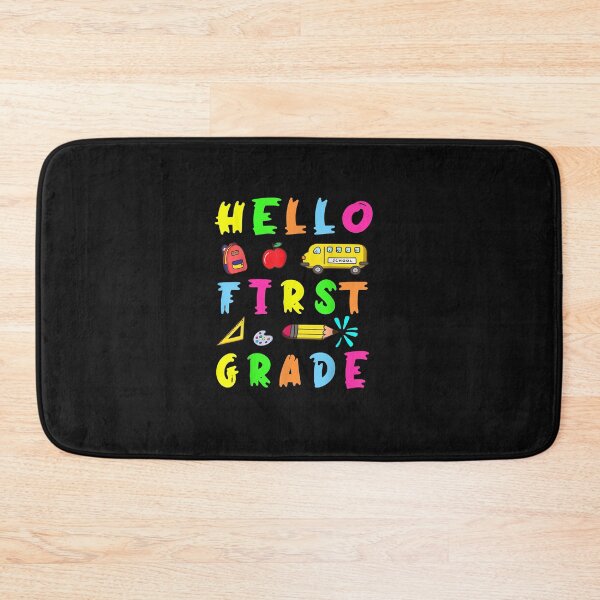 Item preview, Hello Miss First Grade Back To School Teachers Kid designed and sold by ArthurClaessens.