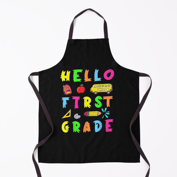 Item preview, Hello Miss First Grade Back To School Teachers Kid designed and sold by ArthurClaessens.