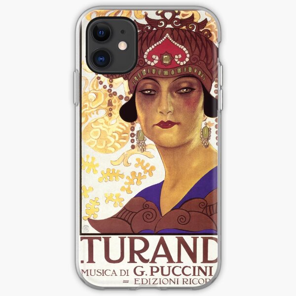Turandot Vintage iPhone Soft Case