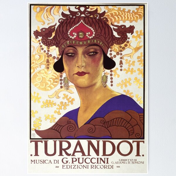 Turandot Vintage Poster