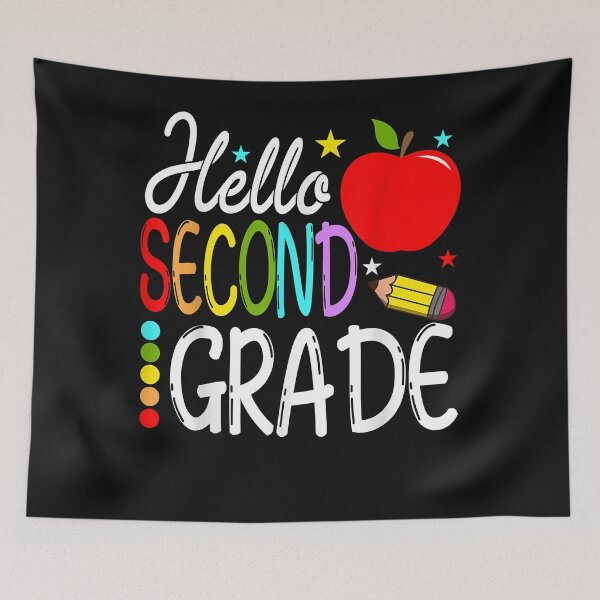 Item preview, Hello Second Grade Team 2nd Grade Back to School Teacher designed and sold by ArthurClaessens.