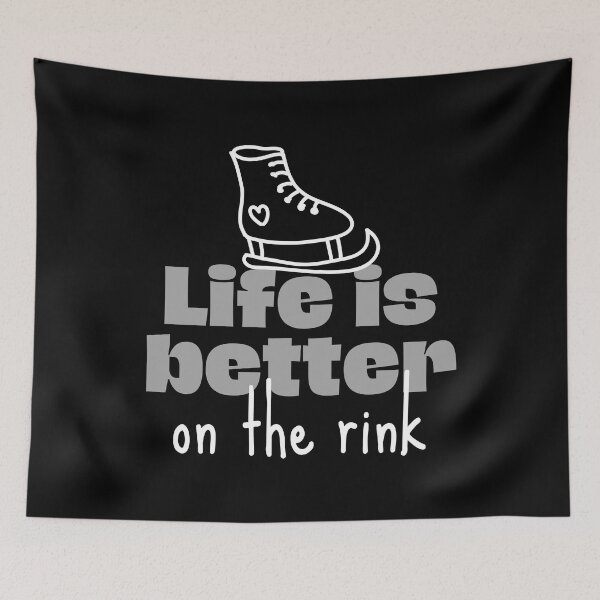Item preview, Ice skating: Life is better on the rink designed and sold by TheGreenGoat.