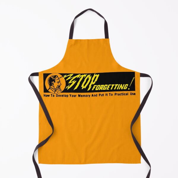 Item preview, STOP FORGETTING! REMEMBER THINGS! designed and sold by ThrowbackAds.