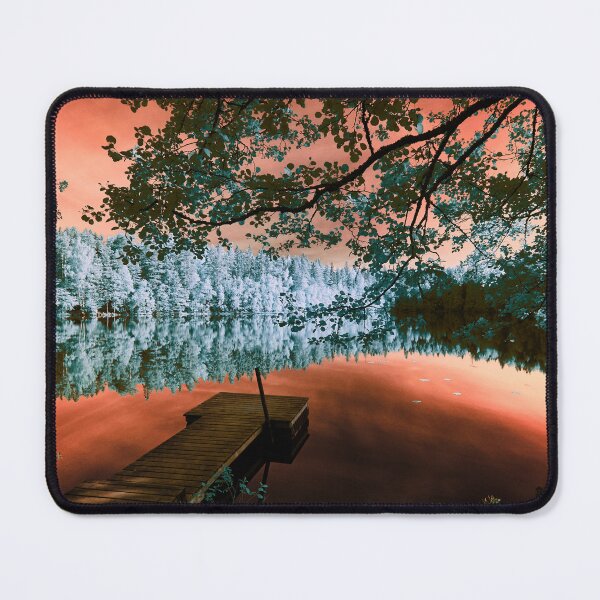 Item preview, Ruutana Burning lake Red edit. Ruutana lake, Siuro designed and sold by Jouko Lehto Photography.