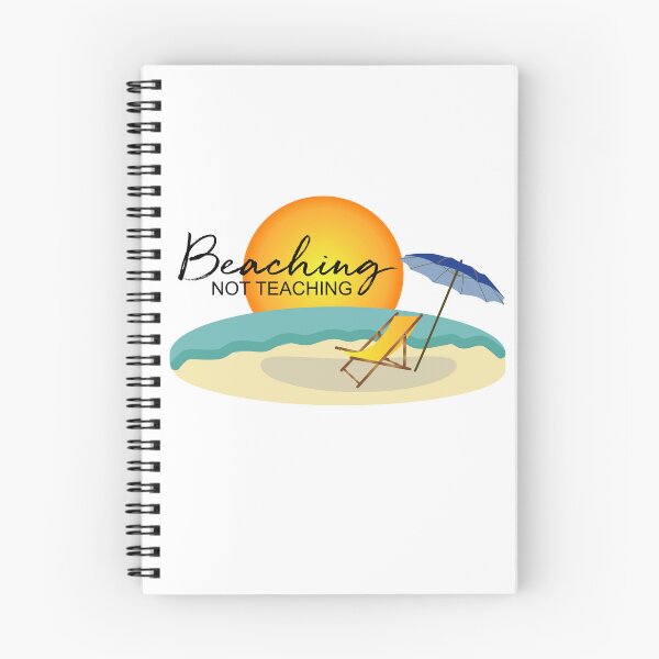 Item preview, Beaching not teaching colorful designed and sold by dasmoment.