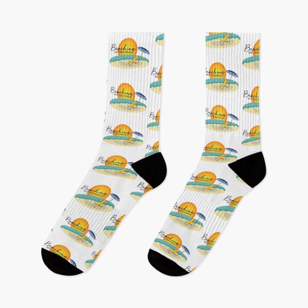 Item preview, Beaching not teaching colorful designed and sold by dasmoment.