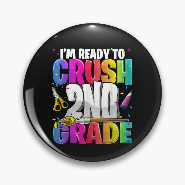 Artikelvorschau, I'm Ready to Crush 2nd Grade Back to School Art Kit Girls entworfen und verkauft von ArthurClaessens.