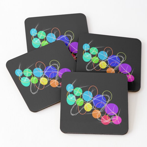 Item preview, track of colorful circle designed and sold by tintingouw.