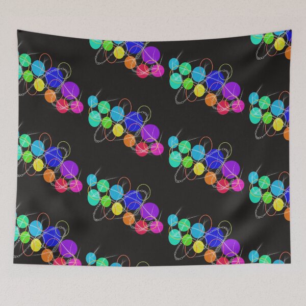 Item preview, track of colorful circle designed and sold by tintingouw.