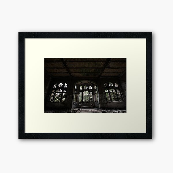 Beelitz Hospital Framed Art Print