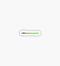 Luke's Lightsaber Sticker Sticker