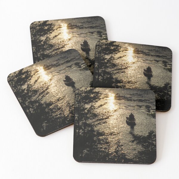 Item preview, Fishing at Sunset - Thousand Islands, Saint Lawrence River designed and sold by Georgia Mizuleva.