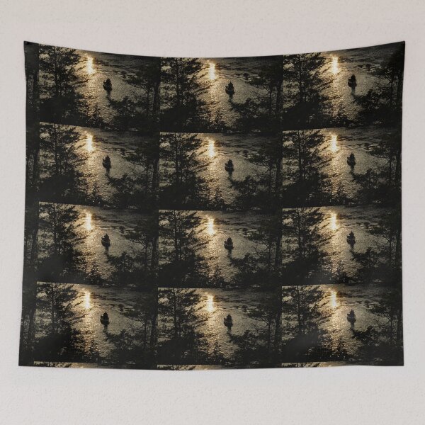 Item preview, Fishing at Sunset - Thousand Islands, Saint Lawrence River designed and sold by Georgia Mizuleva.