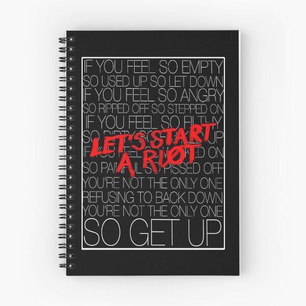 Item preview, Let's Start A Riot! designed and sold by Husk Punk.