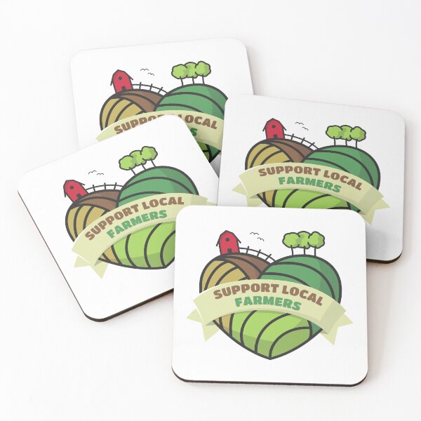 Item preview, Support Local Farmers designed and sold by Teenker.