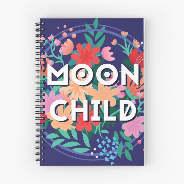 Item preview, Moon Child Floral designed and sold by Janine Rajauski.