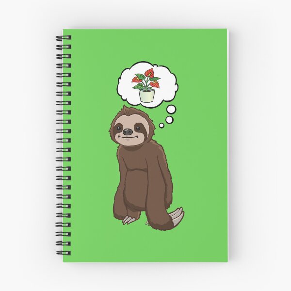 Item preview, Sloth thinking about Anthurium Plants designed and sold by jonmlam.