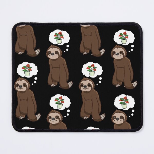 Item preview, Sloth thinking about Anthurium Plants designed and sold by jonmlam.