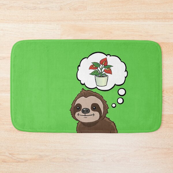 Item preview, Sloth thinking about Anthurium Plants designed and sold by jonmlam.