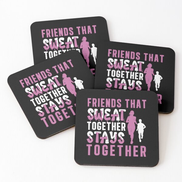 Item preview, Friends That Sweat Together Stays Together Funny Train Buddy designed and sold by StrongShirts.