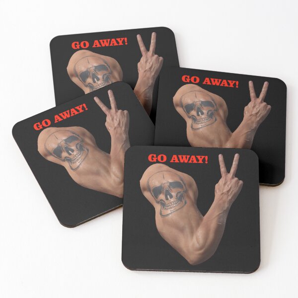 Item preview, Fighting Talk, Go Away V Sign! designed and sold by captainpeter.