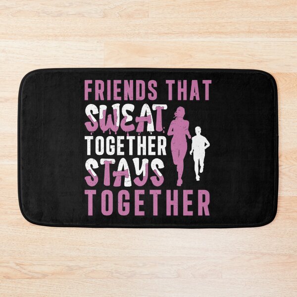 Item preview, Friends That Sweat Together Stays Together Funny Train Buddy designed and sold by StrongShirts.