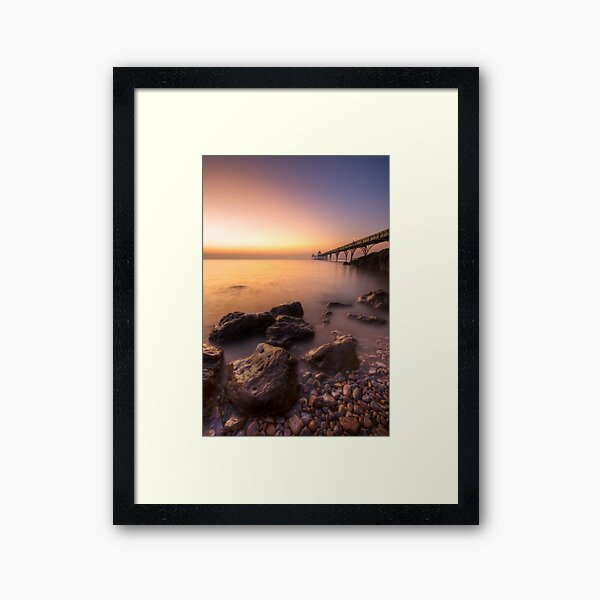 Clevedon Pier Framed Art Print