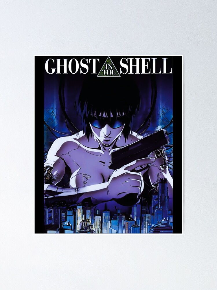 Ghost In The Shell Cartoon Poster For Sale By Aliwlingera Redbubble