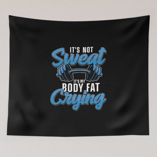 Item preview, It's Not Sweat Funny Workout Sweating For Fitness Enthusiast designed and sold by StrongShirts.