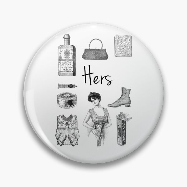 Item preview, Hers (black and white) designed and sold by Madame Memento.