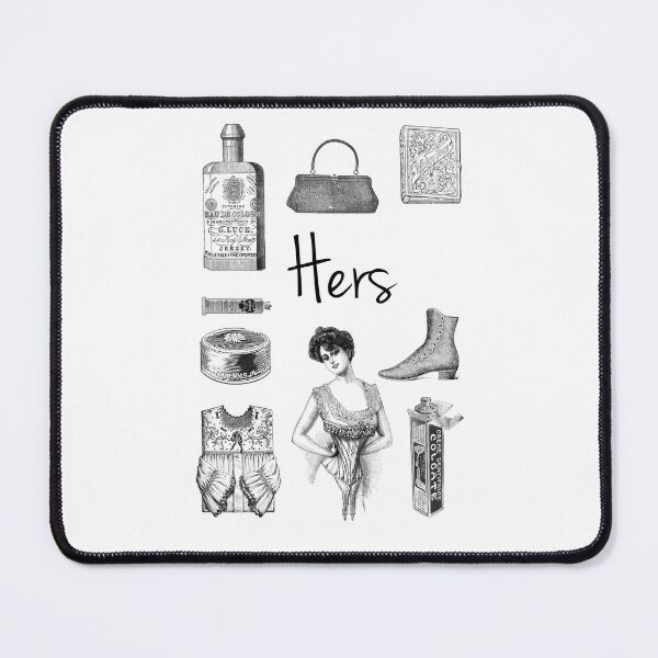 Item preview, Hers (black and white) designed and sold by Madame Memento.