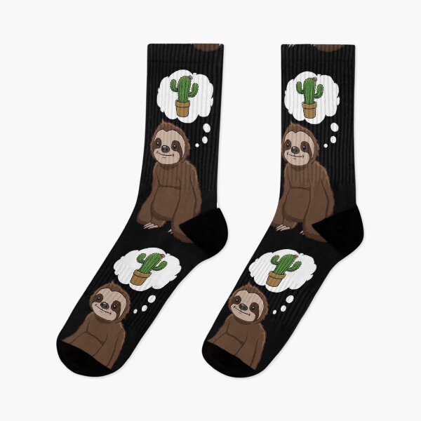 Item preview, Sloth thinking about a Cactus designed and sold by jonmlam.