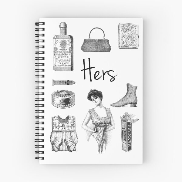 Item preview, Hers (black and white) designed and sold by Madame Memento.