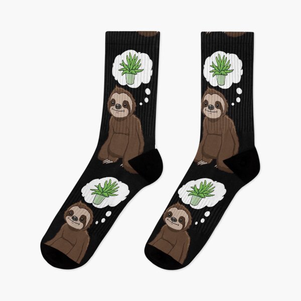 Item preview, Sloth thinking about Asparagus Fern designed and sold by jonmlam.
