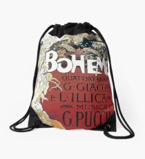 La Boheme Vintage Drawstring Bag