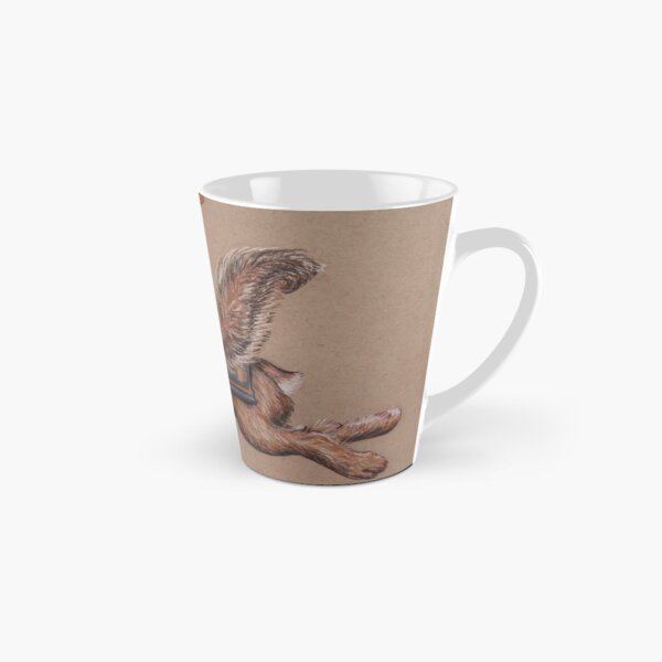 Squirrel in Shining Armor with trusted Bunny Steed Tall Mug