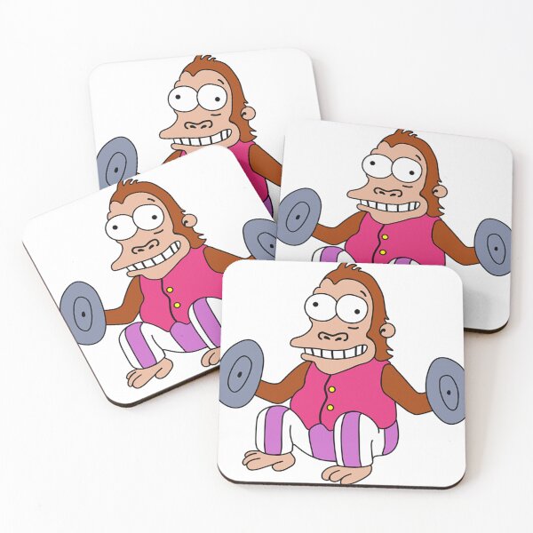 Item preview, stupid monkey in head designed and sold by wertuta.