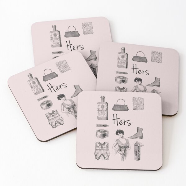 Item preview, Hers (pink) designed and sold by Madame Memento.