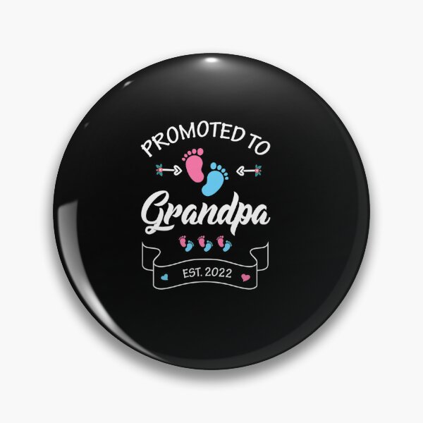 Item preview, PROMOTED TO GRANDPA EST 2022 BABY REVEAL PARTY designed and sold by sobriowslen.