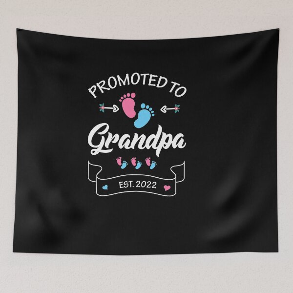 Item preview, PROMOTED TO GRANDPA EST 2022 BABY REVEAL PARTY designed and sold by sobriowslen.
