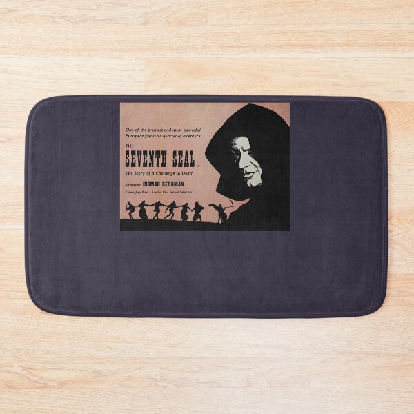 Item preview, Passion Director Movie Addiction The Seventh Seal Ingmar Bergman Retro Wave designed and sold by AlejandraDaNort.