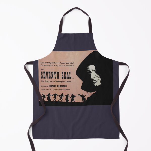Item preview, Passion Director Movie Addiction The Seventh Seal Ingmar Bergman Retro Wave designed and sold by AlejandraDaNort.