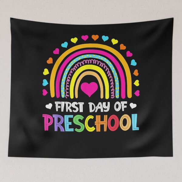 Item preview, Preschool Back To School Shirt Happy First Day Of Preschool designed and sold by ArthurClaessens.