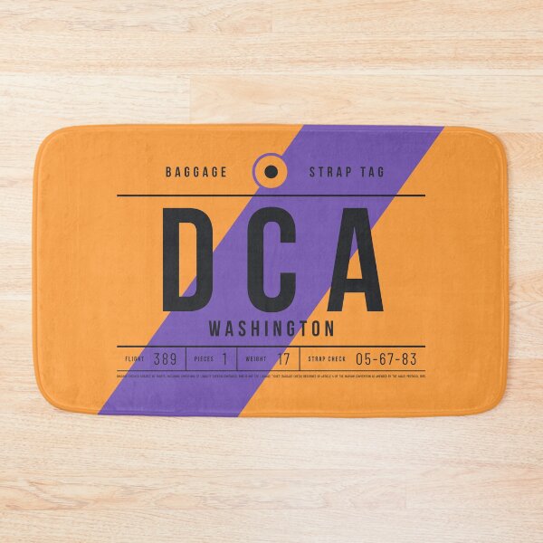 Item preview, Luggage Tag E - DCA Washington USA designed and sold by VoodooCircus.