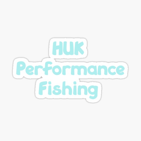 HUK PERFORMANCE FISHING Logo decals! 2 sizes! 24 NEW