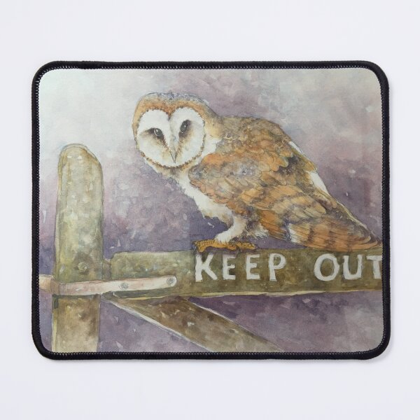 Item preview, Barn Owl. Keep Out designed and sold by Christopher Hughes.