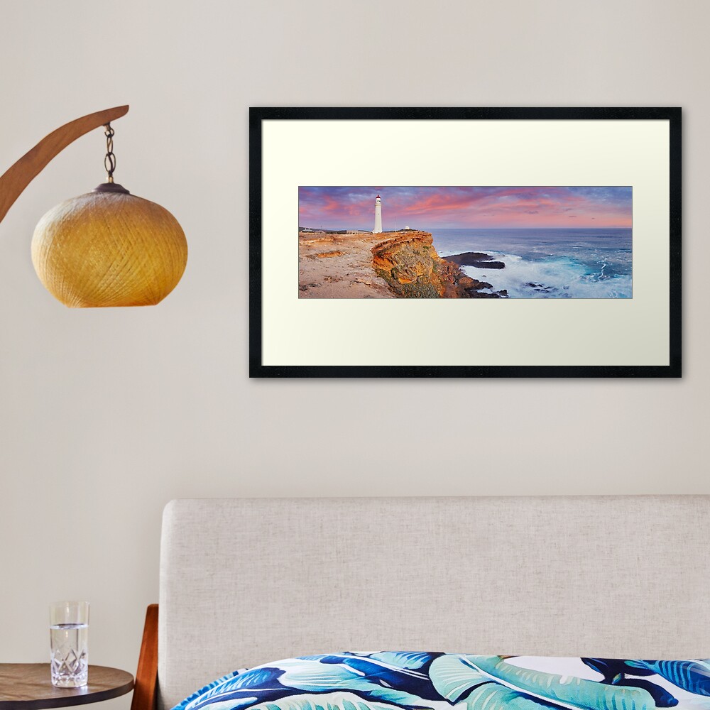 Cape Nelson Lighthouse, Portland, Victoria, Australia Framed Art Print
