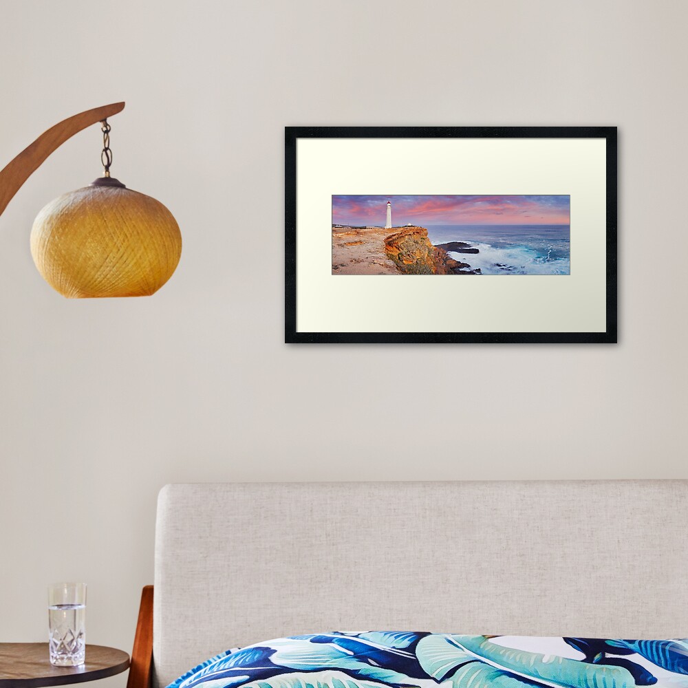 Cape Nelson Lighthouse, Portland, Victoria, Australia Framed Art Print