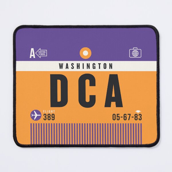 Item preview, Luggage Tag A - DCA Washington USA designed and sold by VoodooCircus.