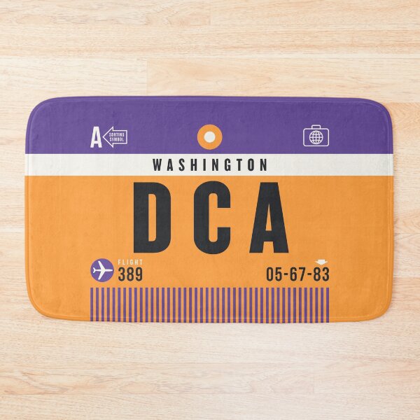 Item preview, Luggage Tag A - DCA Washington USA designed and sold by VoodooCircus.